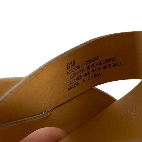 Kork-Ease Bette Leather Platform Wedge Sandal 8 - Picture 10 of 13